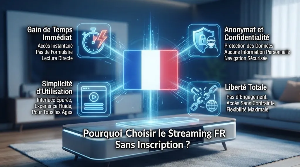 Pourquoi Choisir le Streaming FR Sans Inscription 